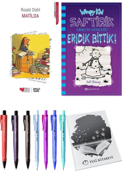 Saftirik 13 Eridik Bittik! ve Matilda 2'li Set - Kalem