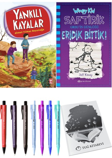 Saftirik 13 Eridik Bittik! ve Yankılı Kayalar 2'li Set - Kalem