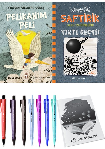 Saftirik 14 Yıktı Geçti! ve Yeniden Parlayan Güneş Pelikanım Peli 2'li Set - Kalem