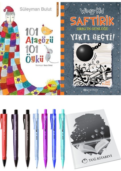 Saftirik 14 Yıktı Geçti! ve 101 Atasözü 101 Öykü 2'li Set - Kalem