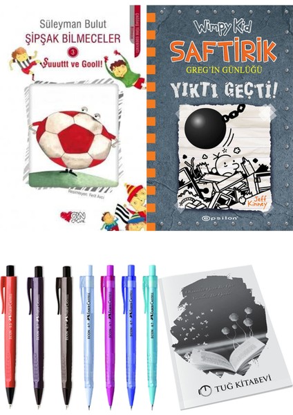 Saftirik 14 Yıktı Geçti! ve Şipşak Bilmeceler 3 2'li Set - Kalem