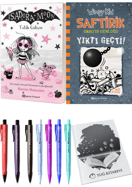 Saftirik 14 Yıktı Geçti! ve Isadora Moon 11 Tatile Gidiyor 2'li Set - Kalem