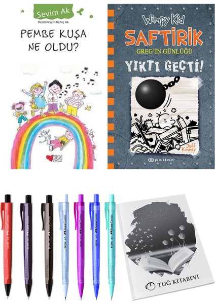 Saftirik 14 Yıktı Geçti! ve Pembe Kuşa Ne Oldu? 2'li Set - Kalem