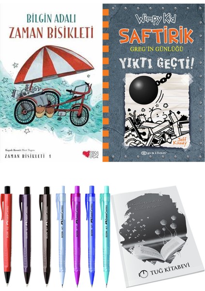 Saftirik 14 Yıktı Geçti! ve Zaman Bisikleti 1 2'li Set - Kalem