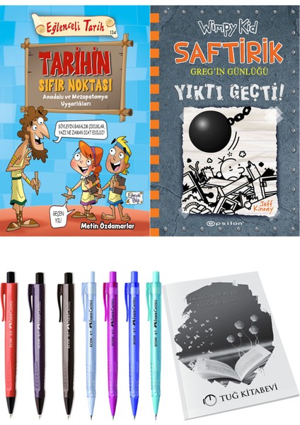 Saftirik 14 Yıktı Geçti! ve Tarihin Sıfır Noktası Anadolu ve Mezopotomya Uygarlıkları 2'li Set - Kalem