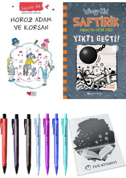 Saftirik 14 Yıktı Geçti! ve Horoz Adam ve Korsan 2'li Set - Kalem