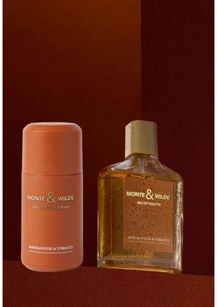 Marks&spencer Sandal Ağacı ve Tütün Kokulu Edt 100 ml + 50 ml Roll On Erkek Parfüm Seti