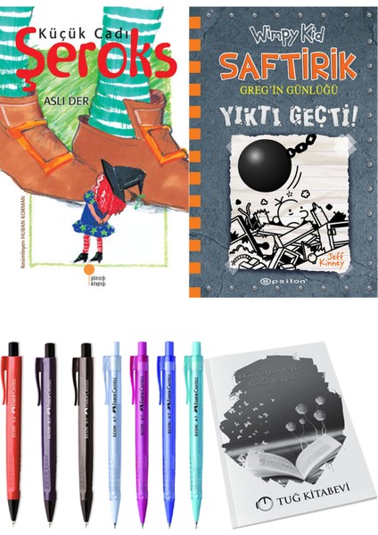 Saftirik 14 Yıktı Geçti! ve Küçük Cadı Şeroks 2'li Set - Kalem