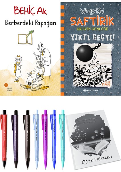 Saftirik 14 Yıktı Geçti! ve Berberdeki Papağan 2'li Set - Kalem