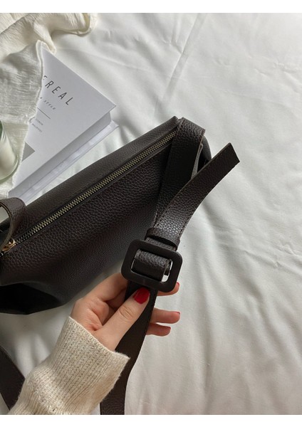 Nicole Kadın Acı Kahve Tasarım Askılı Çanta modelleri