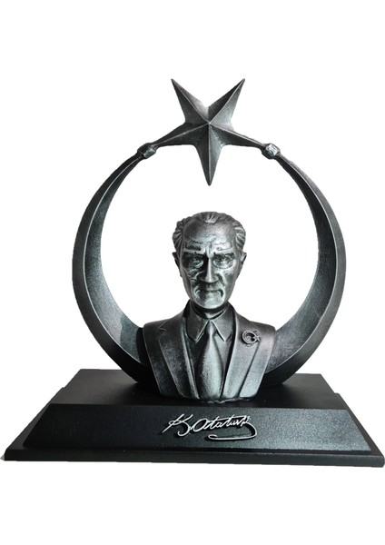Özel Tasarım Atatürk Ay Yıldız Masa Üstü Biblo modelleri