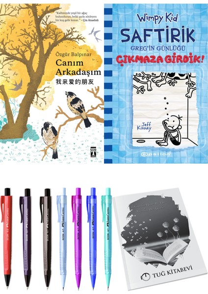 Saftirik 15 Çıkmaza Girdik! ve Canım Arkadaşım 2'li Set - Kalem
