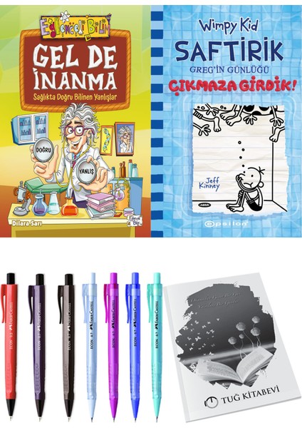 Saftirik 15 Çıkmaza Girdik! ve Gel de İnanma 2'li Set - Kalem