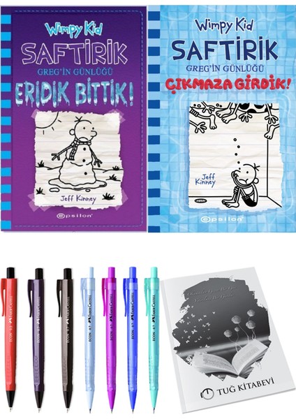 Saftirik 15 Çıkmaza Girdik! ve Saftirik 13 Eridik Bittik! 2'li Set - Kalem