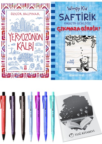 Saftirik 15 Çıkmaza Girdik! ve Yeryüzünün Kalbi 2'li Set - Kalem
