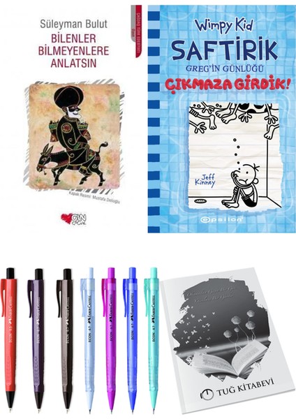 Saftirik 15 Çıkmaza Girdik! ve Bilenler Bilmeyenlere Anlatsın 2'li Set - Kalem