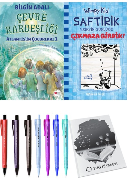 Saftirik 15 Çıkmaza Girdik! ve Çevre Kardeşliği 2'li Set - Kalem