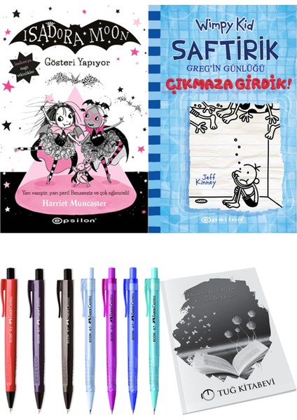 Saftirik 15 Çıkmaza Girdik! ve Isadora Moon 9 Gösteri Yapıyor 2'li Set - Kalem