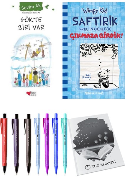Saftirik 15 Çıkmaza Girdik! ve Gökte Biri Var 2'li Set - Kalem
