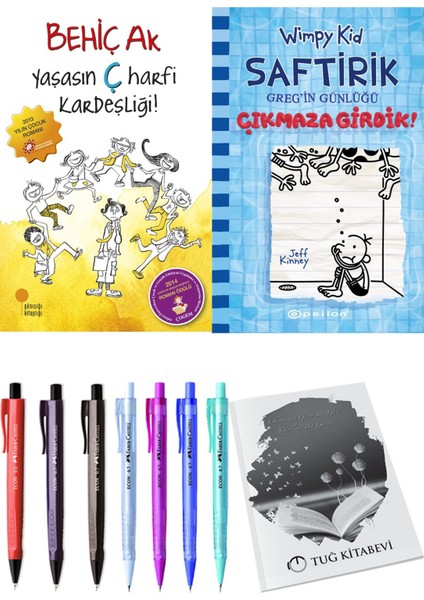 Saftirik 15 Çıkmaza Girdik! ve Yaşasın Ç Harfi Kardeşliği 2'li Set - Kalem