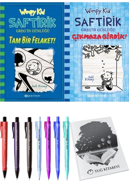 Saftirik 15 Çıkmaza Girdik! ve Saftirik 12 Tam Bir Felaket! 2'li Set - Kalem