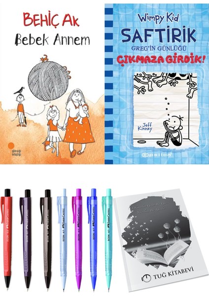 Saftirik 15 Çıkmaza Girdik! ve Bebek Annem 2'li Set - Kalem