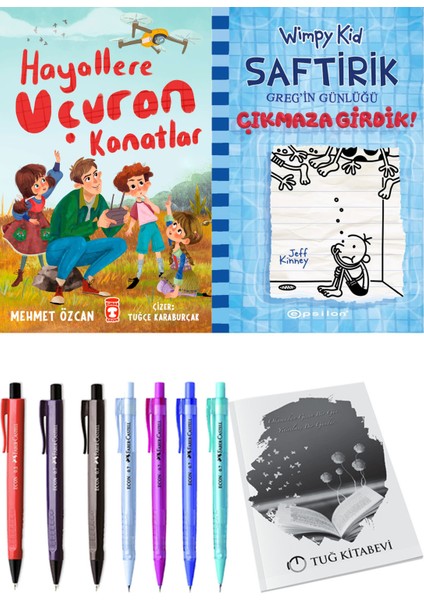 Saftirik 15 Çıkmaza Girdik! ve Hayallere Uçuran Kanatlar 2'li Set - Kalem
