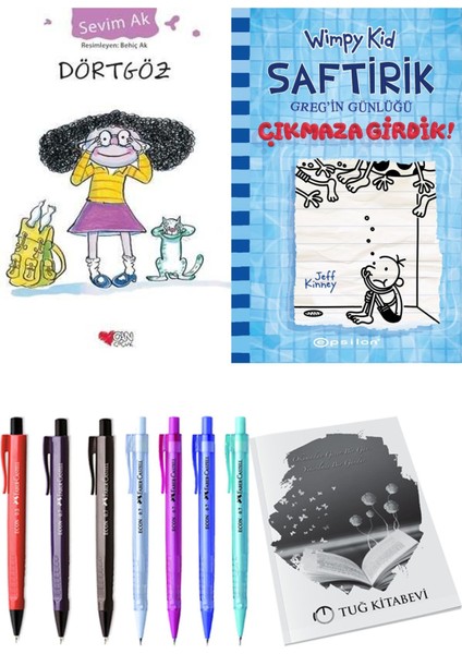 Saftirik 15 Çıkmaza Girdik! ve Dörtgöz 2'li Set - Kalem
