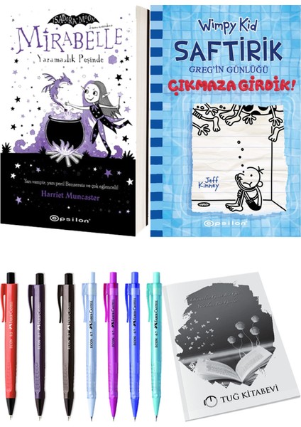 Saftirik 15 Çıkmaza Girdik! ve Mirabelle 1 Yaramazlık Peşinde 2'li Set - Kalem