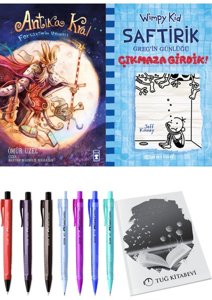 Saftirik 15 Çıkmaza Girdik! ve Antika Kral Forsantin'in Uyanışı 2'li Set - Kalem