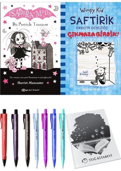 Saftirik 15 Çıkmaza Girdik! ve Isadora Moon 13 Diş Perisiyle Tanışıyor 2'li Set - Kalem