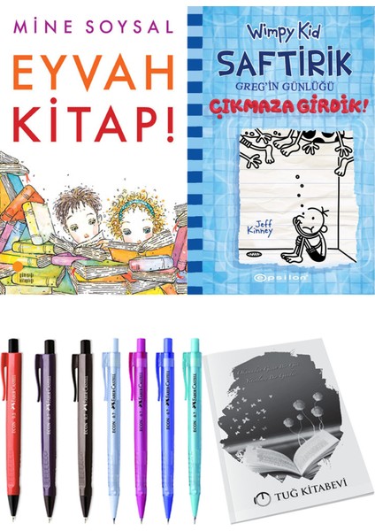 Saftirik 15 Çıkmaza Girdik! ve Eyvah Kitap! 2'li Set - Kalem