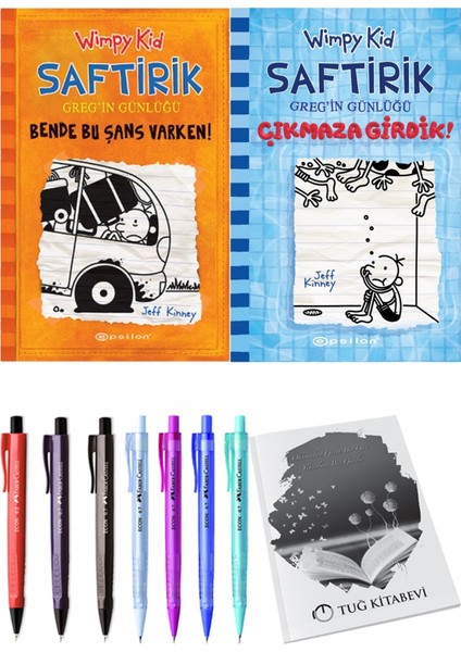 Saftirik 15 Çıkmaza Girdik! ve Saftirik 9 Bende Bu Şans Varken! 2'li Set - Kalem