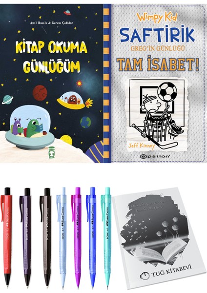 Saftirik 16 Tam İsabet! ve Kitap Okuma Günlüğüm 2'li Set - Kalem