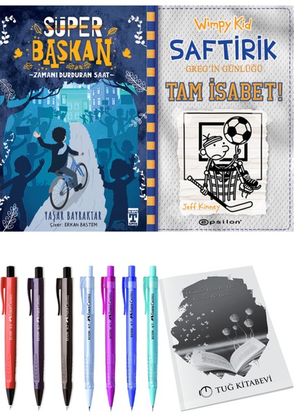 Saftirik 16 Tam İsabet! ve Süper Başkan Zamanı Durduran Saat 2'li Set - Kalem