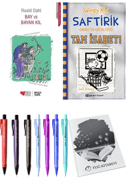 Saftirik 16 Tam İsabet! ve Bay ve Bayan Kıl 2'li Set - Kalem