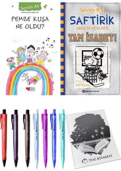 Saftirik 16 Tam İsabet! ve Pembe Kuşa Ne Oldu? 2'li Set - Kalem