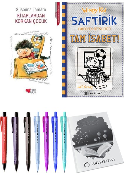 Saftirik 16 Tam İsabet! ve Kitaplardan Korkan Çocuk 2'li Set - Kalem