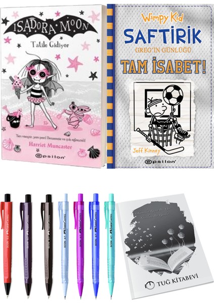 Saftirik 16 Tam İsabet! ve Isadora Moon 11 Tatile Gidiyor 2'li Set - Kalem