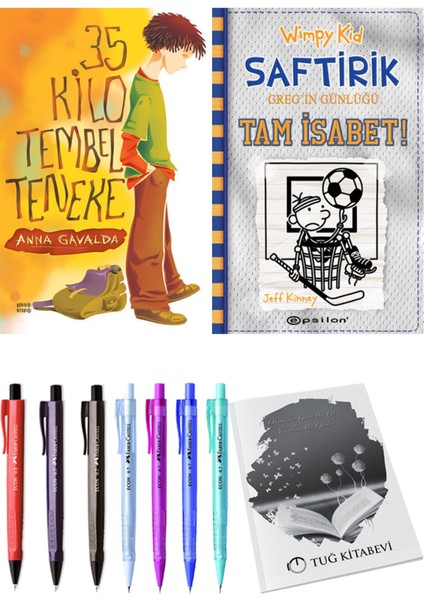 Saftirik 16 Tam İsabet! ve 35 Kilo Tembel Teneke 2'li Set - Kalem