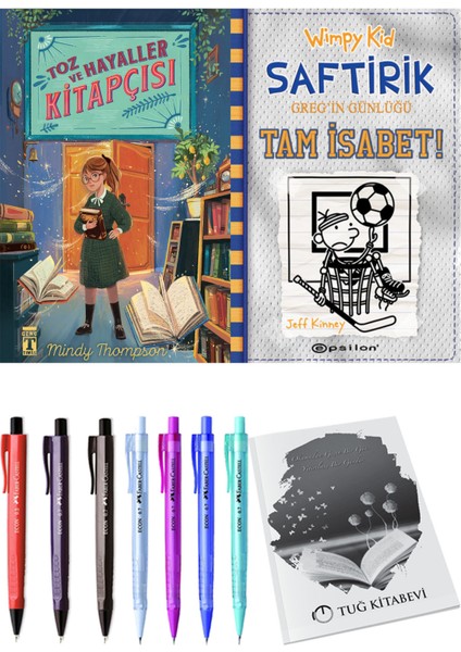 Saftirik 16 Tam İsabet! ve Toz ve Hayaller Kitapçısı 2'li Set - Kalem