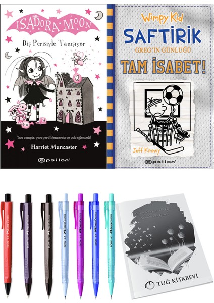 Saftirik 16 Tam İsabet! ve Isadora Moon 13 Diş Perisiyle Tanışıyor 2'li Set - Kalem