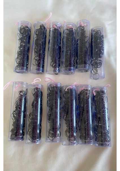 Saç Örgü Tokası 3 Paket, Lastik Toka, Çok Tokası, Kutulu Lastik Toka