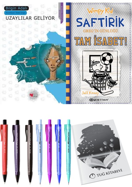 Saftirik 16 Tam İsabet! ve Uzaylılar Geliyor 2'li Set - Kalem