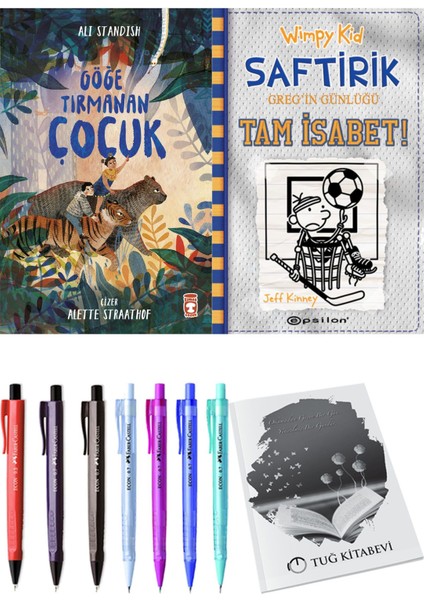 Saftirik 16 Tam İsabet! ve Göğe Tırmanan Çocuk 2'li Set - Kalem