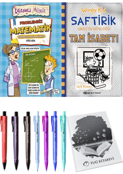 Saftirik 16 Tam İsabet! ve Problemsiz Matematik 2'li Set - Kalem