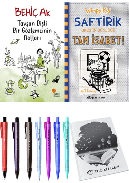 Saftirik 16 Tam İsabet! ve Tavşan Dişli Bir Gözlemcinin Notları 2'li Set - Kalem