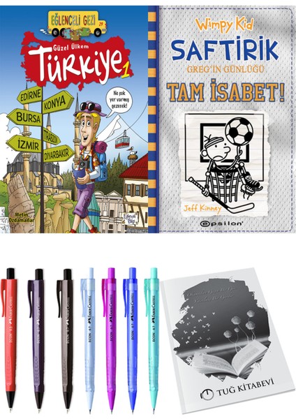 Saftirik 16 Tam İsabet! ve Güzel Ülkem Türkiye 1 2'li Set - Kalem