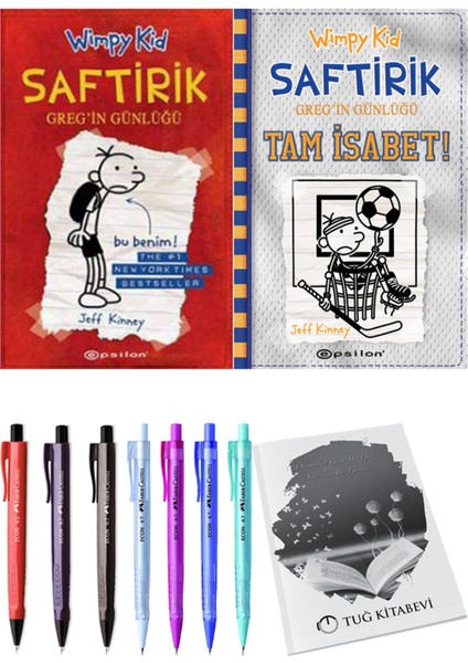 Saftirik 16 Tam İsabet! ve Saftirik 1 Greg'in Günlüğü 2'li Set - Kalem
