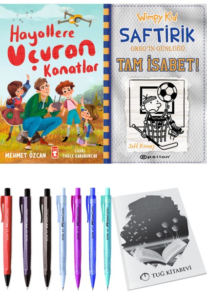 Saftirik 16 Tam İsabet! ve Hayallere Uçuran Kanatlar 2'li Set - Kalem